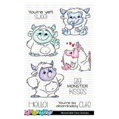 C.C. Designs Clear Stamps - Abominable